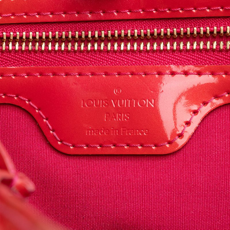 Louis Vuitton Monogram Vernis Wilshire PM Tote - FINAL SALE (SHF-18749) - Image 7