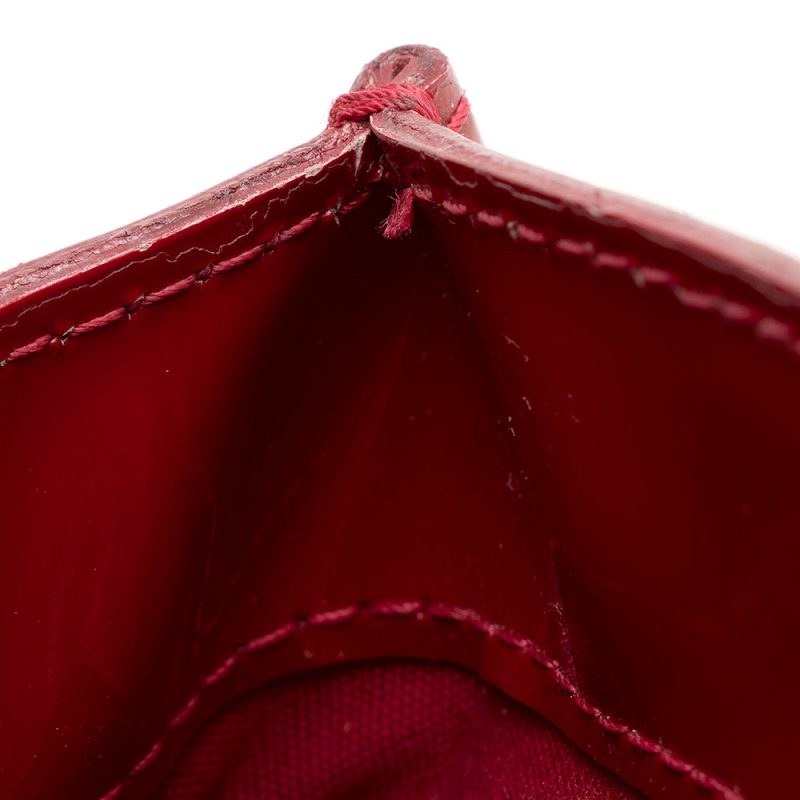 Louis Vuitton Monogram Vernis Wilshire PM Satchel (SHF-21149) - Image 11
