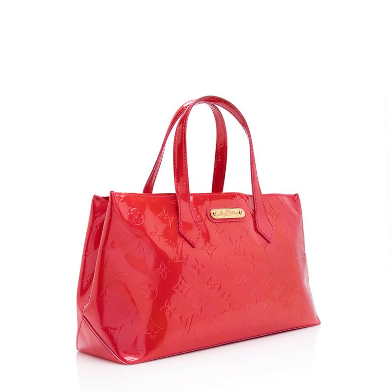 Louis Vuitton Monogram Vernis Wilshire PM Tote - FINAL SALE (SHF-18749)