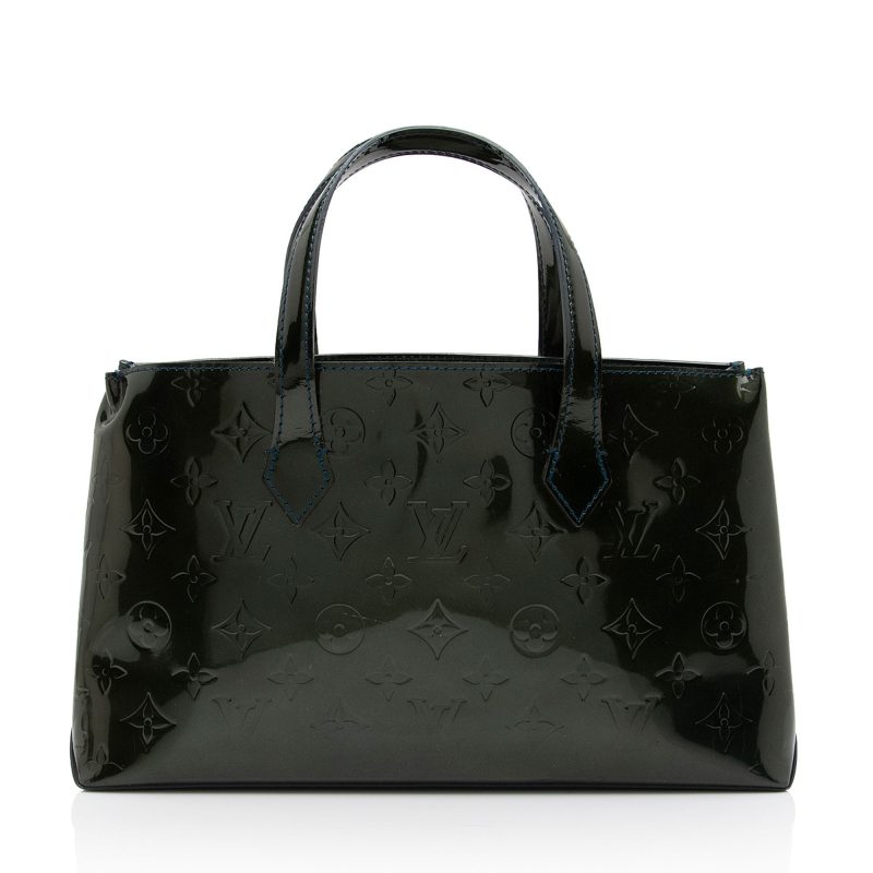 Louis Vuitton Monogram Vernis Wilshire PM Tote (SHF-ZcOAu3) - Image 2