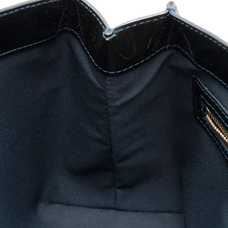 Louis Vuitton Monogram Vernis Wilshire PM Tote (SHF-ZcOAu3) - Image 10