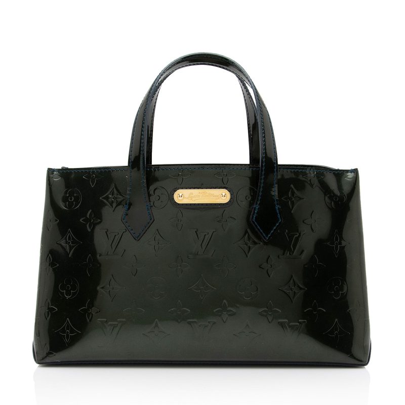 Louis Vuitton Monogram Vernis Wilshire PM Tote (SHF-ZcOAu3) - Image 18