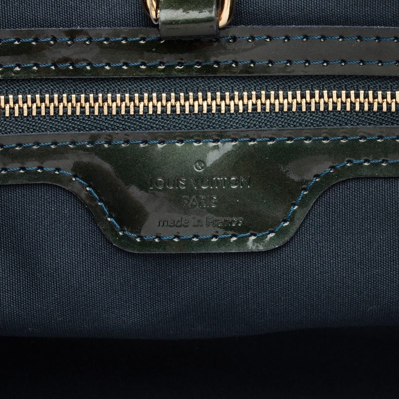 Louis Vuitton Monogram Vernis Wilshire PM Tote (SHF-ZcOAu3) - Image 7