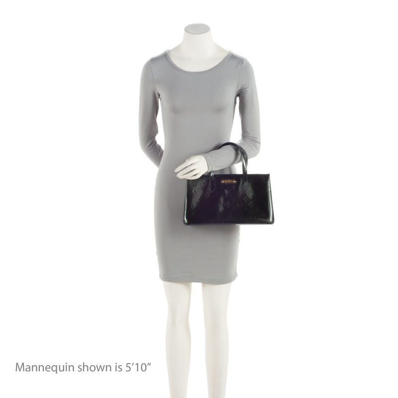 Louis Vuitton Monogram Vernis Wilshire PM Tote (SHF-ZcOAu3) - Image 4