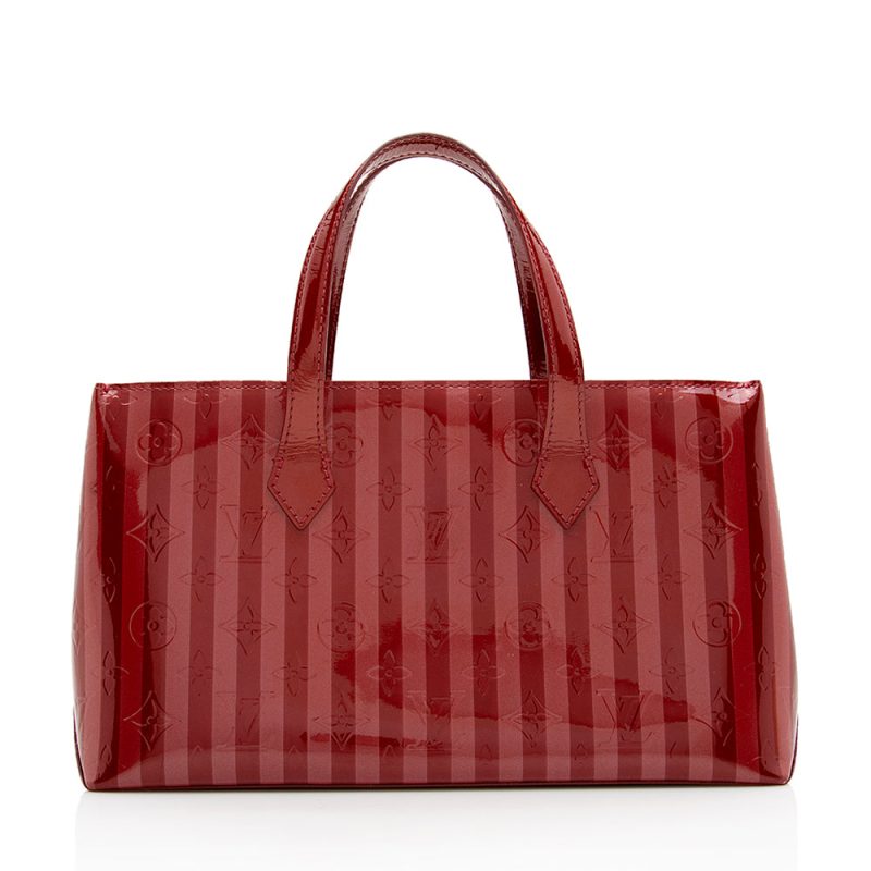 Louis Vuitton Monogram Vernis Wilshire PM Tote (SHF-18400) - Image 2