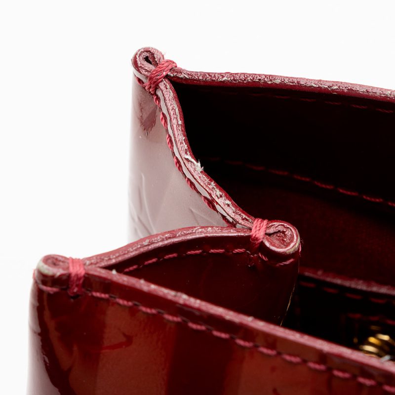 Louis Vuitton Monogram Vernis Wilshire PM Tote (SHF-18400) - Image 11
