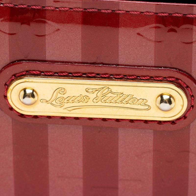 Louis Vuitton Monogram Vernis Wilshire PM Tote (SHF-18400) - Image 8