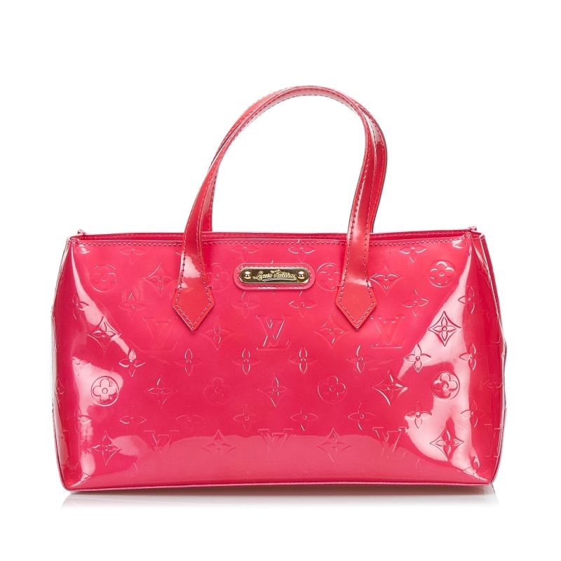 Louis Vuitton Monogram Vernis Wilshire PM (SHG-YVHE6k) - Image 9