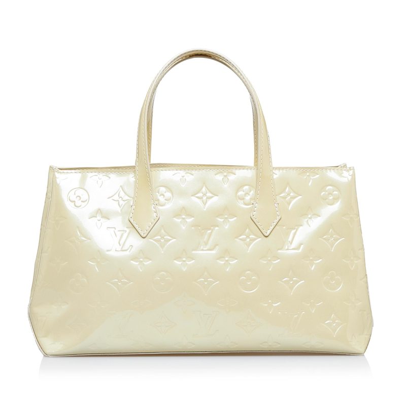 Louis Vuitton Monogram Vernis Wilshire PM (SHG-d7KIiW) - Image 2