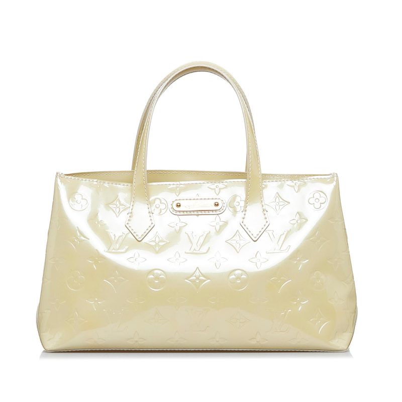 Louis Vuitton Monogram Vernis Wilshire PM (SHG-oOae4z) - Image 9