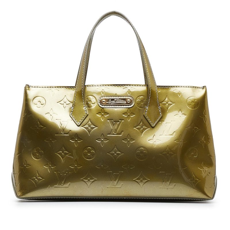 Louis Vuitton Monogram Vernis Wilshire PM (SHG-2VfbXt) - Image 9