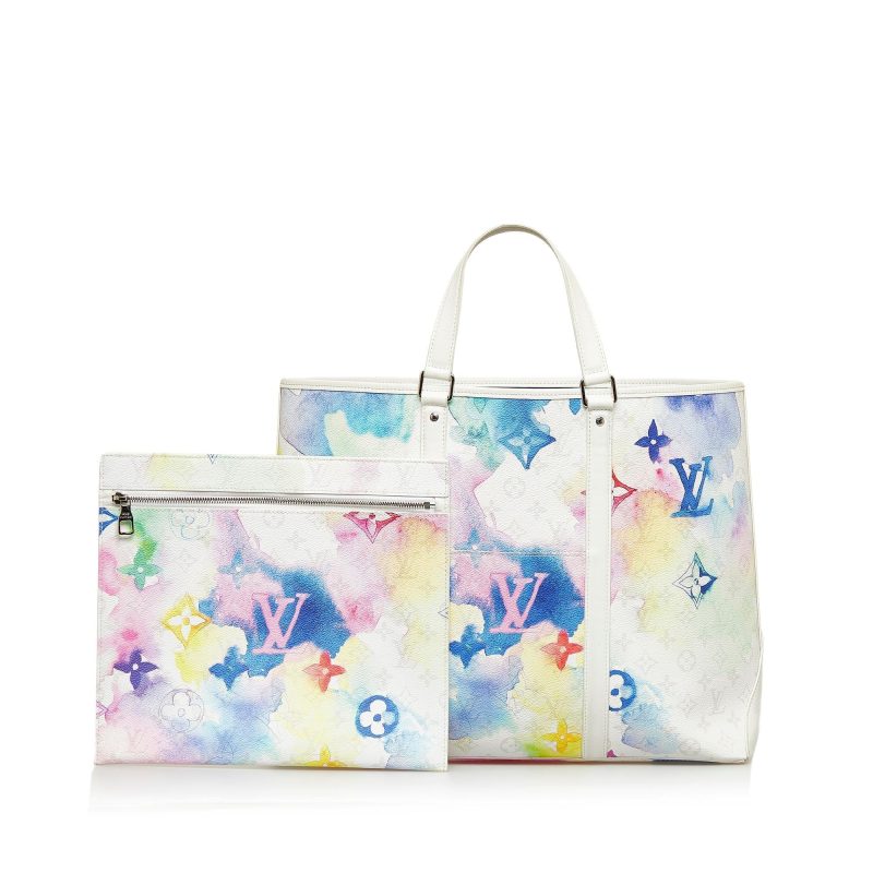 Louis Vuitton Monogram Watercolor New Tote GM (SHG-R58nWK) - Image 4