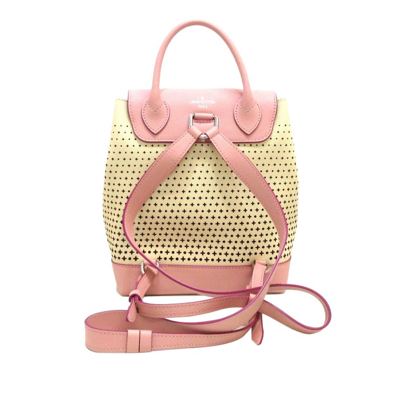 Louis Vuitton Perforated Lockme Backpack (SHG-XHSrvG) - Image 2