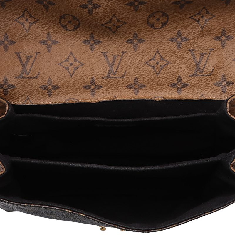 Louis Vuitton Reverse Monogram Pochette Metis Shoulder Bag (SHF-HDehHC) - Image 6