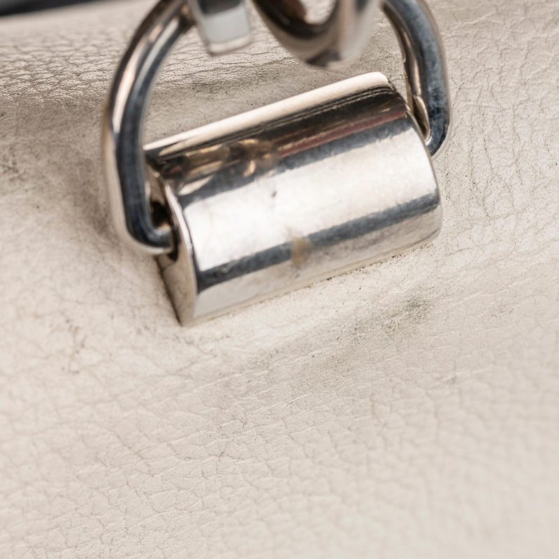 Louis Vuitton Spring 2017 LockMe II Mechanical Flowers Satchel (SHG-37452) - Image 11