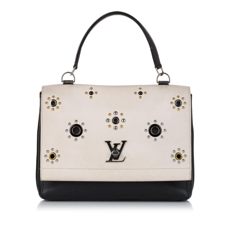 Louis Vuitton Spring 2017 LockMe II Mechanical Flowers Satchel (SHG-37452) - Image 14
