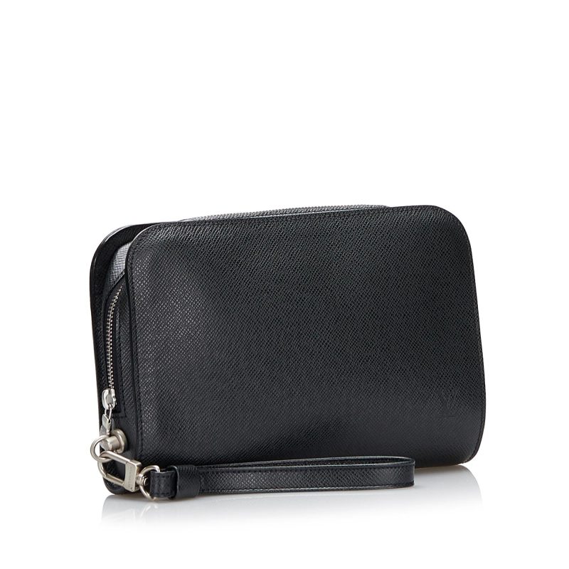 Louis Vuitton Taiga Pochette Baikal (SHG-37920)
