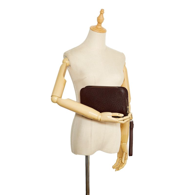 Louis Vuitton Taiga Pochette Baikal (SHG-TvP1vG) - Image 4