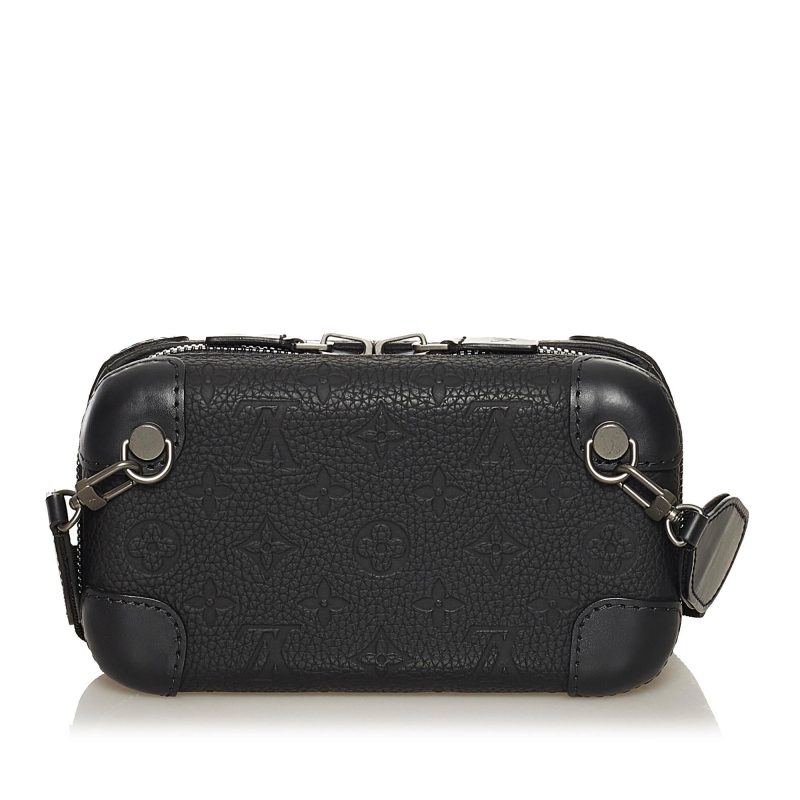 Louis Vuitton Taurillion Monogram Horizon Clutch (SHG-35811) - Image 2