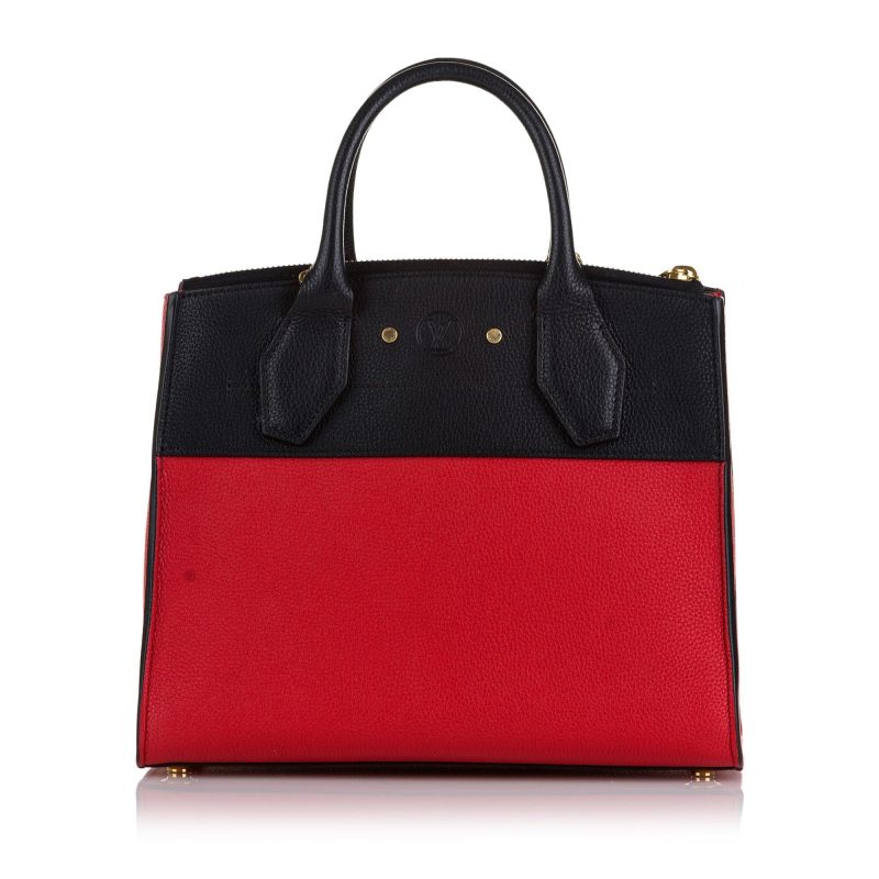Louis Vuitton Taurillon Leather City Steamer PM (SHG-IW5p3u) - Image 2