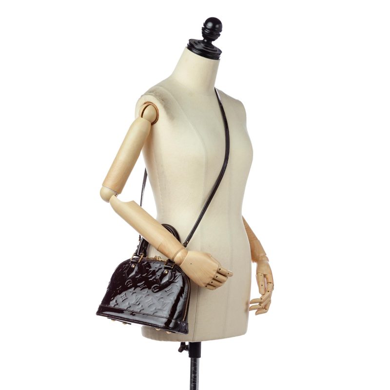 Louis Vuitton Vernis Alma BB (SHG-31929) - Image 6