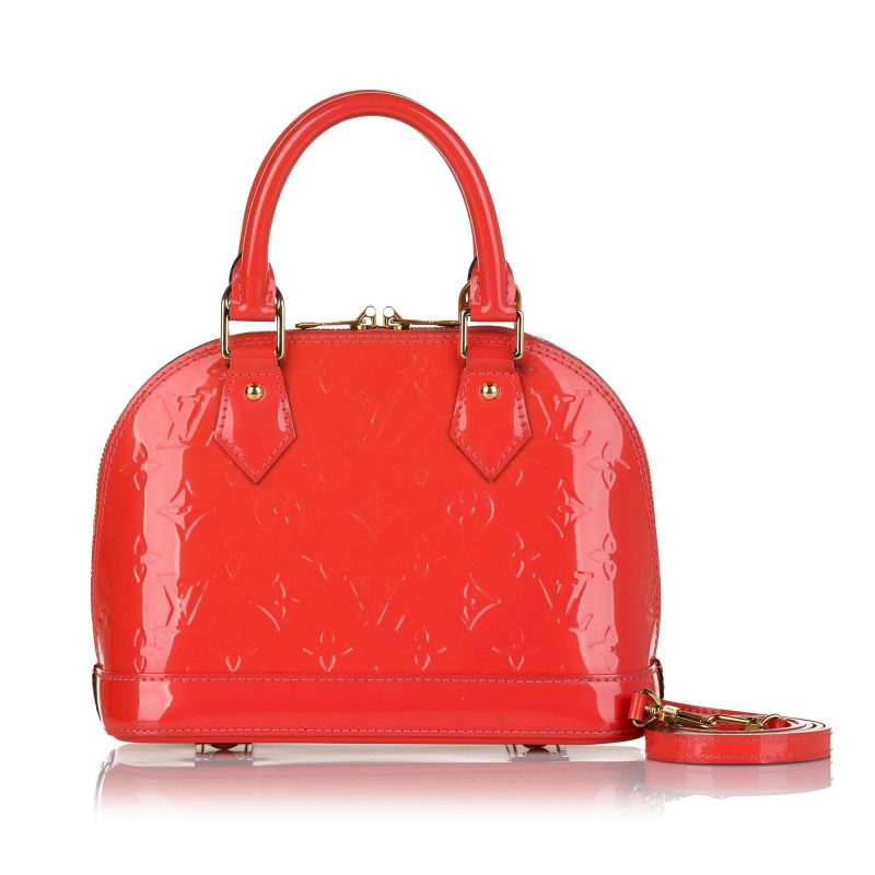Louis Vuitton Vernis Alma BB (SHG-33626) - Image 4