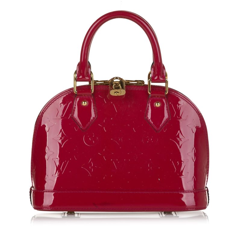 Louis Vuitton Vernis Alma BB (SHG-35009) - Image 7