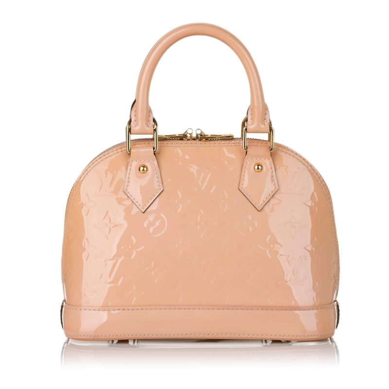 Louis Vuitton Vernis Flower Alma BB (SHG-32578) - Image 2