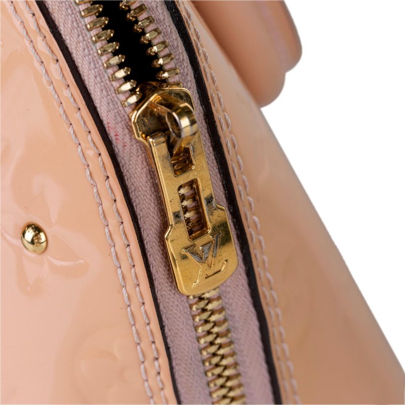 Louis Vuitton Vernis Flower Alma BB (SHG-32578) - Image 8