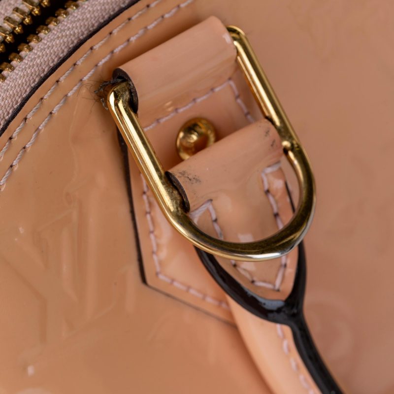 Louis Vuitton Vernis Flower Alma BB (SHG-32578) - Image 9