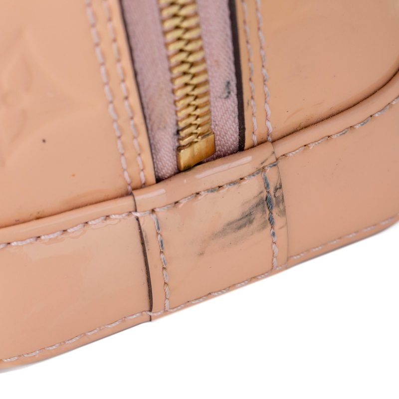 Louis Vuitton Vernis Flower Alma BB (SHG-32578) - Image 6
