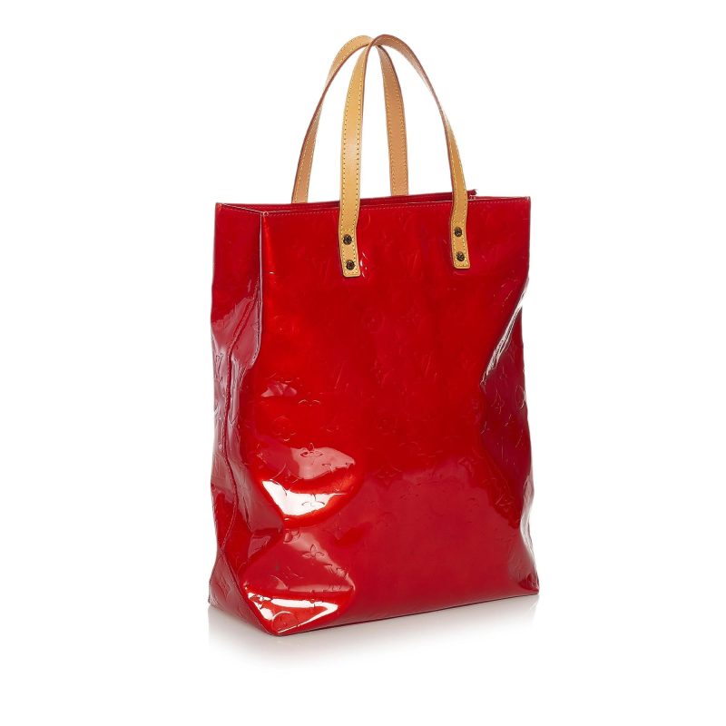 Louis Vuitton Vernis Reade MM (SHG-33337)