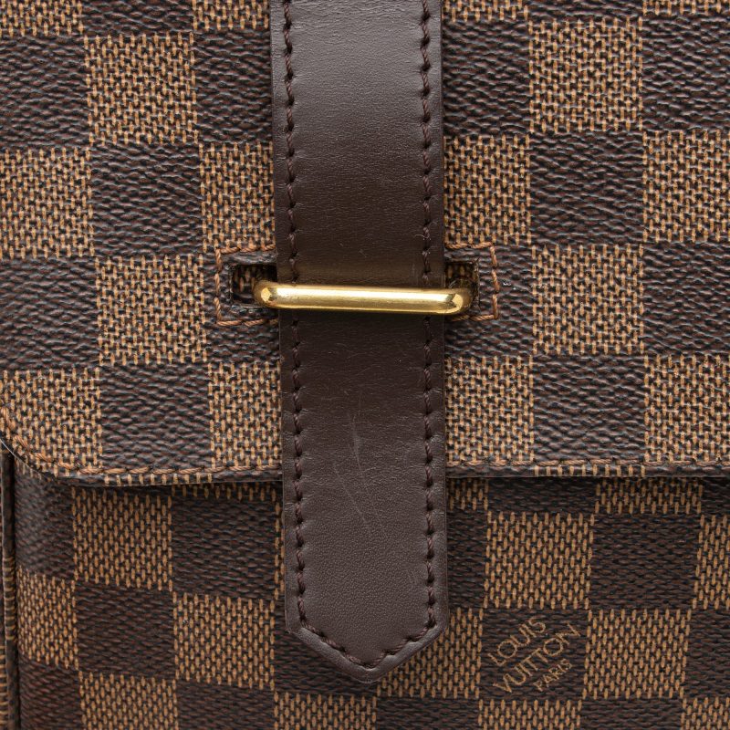 Louis Vuitton Vintage Damier Ebene Broadway Messenger Bag (SHF-jQxN4F) - Image 14