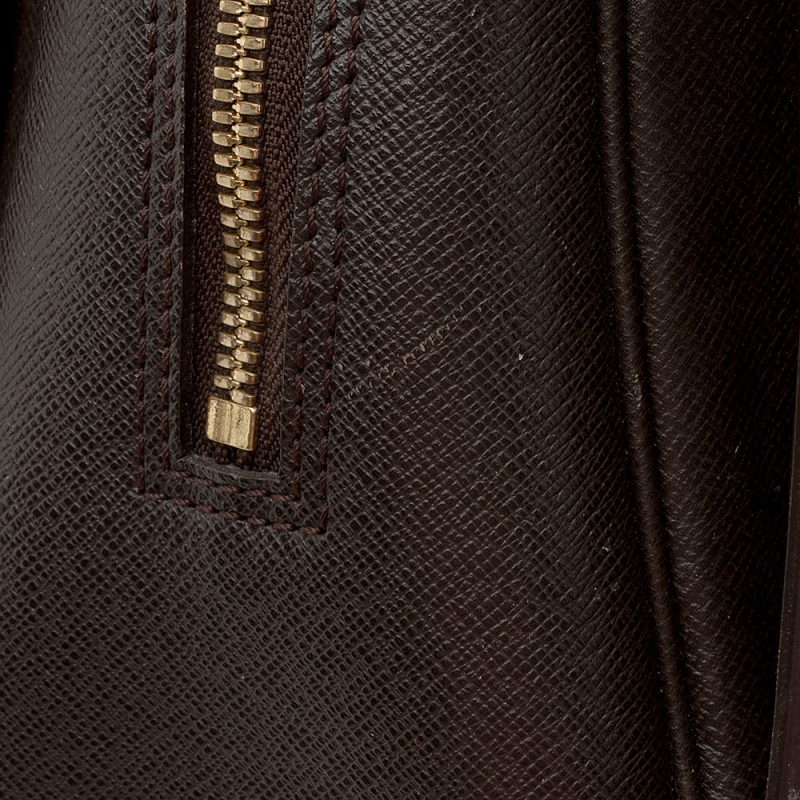 Louis Vuitton Vintage Damier Ebene Canvas Triana Satchel (SHF-21939) - Image 18