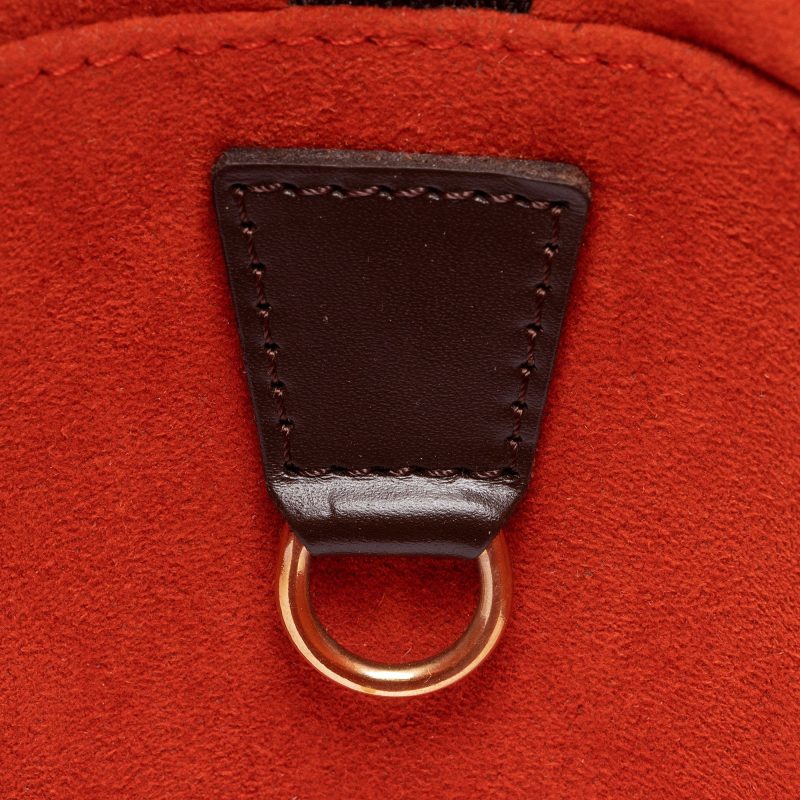 Louis Vuitton Vintage Damier Ebene Ipanema GM Shoulder Bag (SHF-eahSM4) - Image 10