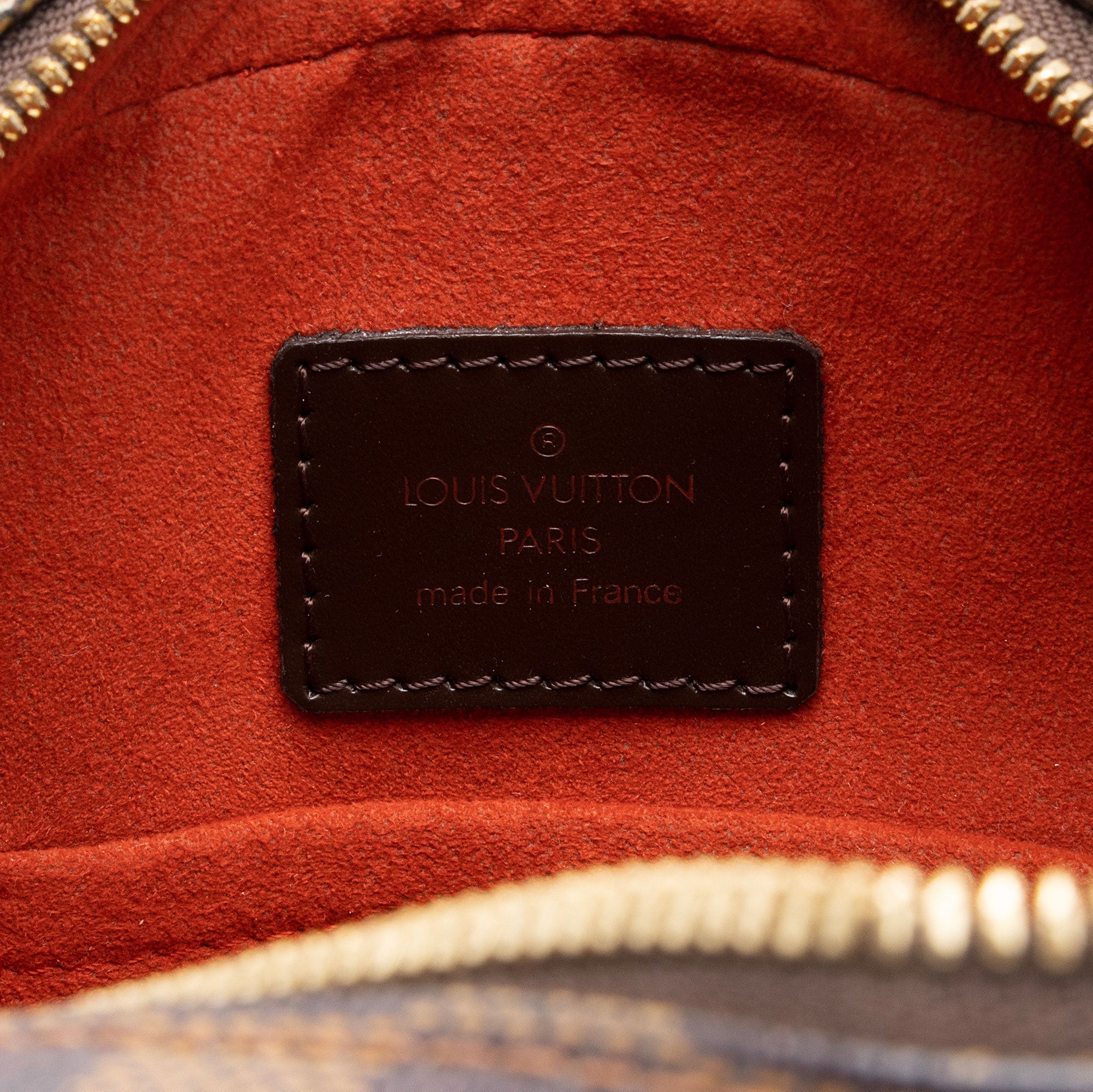 Louis Vuitton Vintage Damier Ebene Ipanema GM Shoulder Bag (SHF-eahSM4) - Image 7