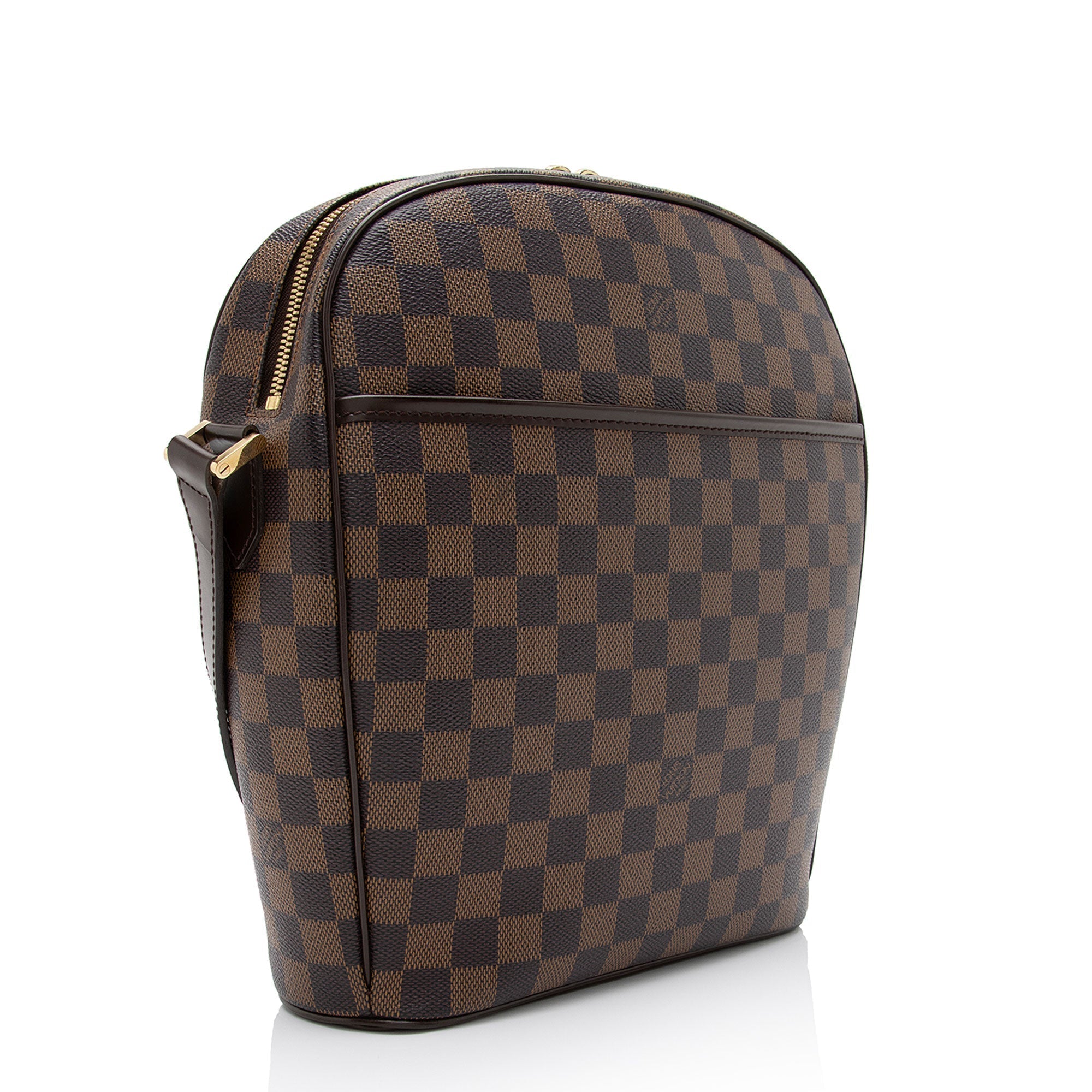 Louis Vuitton Vintage Damier Ebene Ipanema GM Shoulder Bag (SHF-eahSM4)