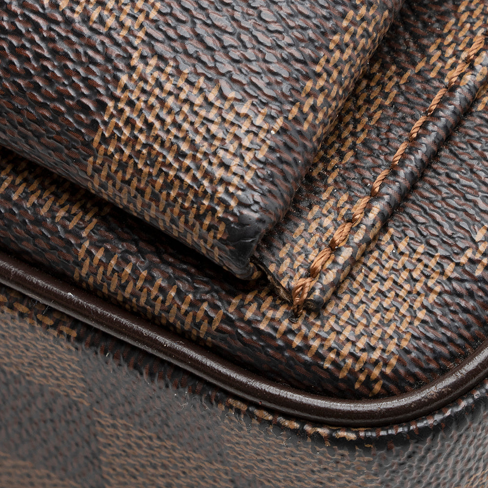 Louis Vuitton Vintage Damier Ebene Ravello GM Shoulder Bag (SHF-21610) - Image 16