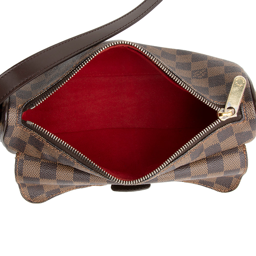 Louis Vuitton Vintage Damier Ebene Ravello GM Shoulder Bag (SHF-21610) - Image 6