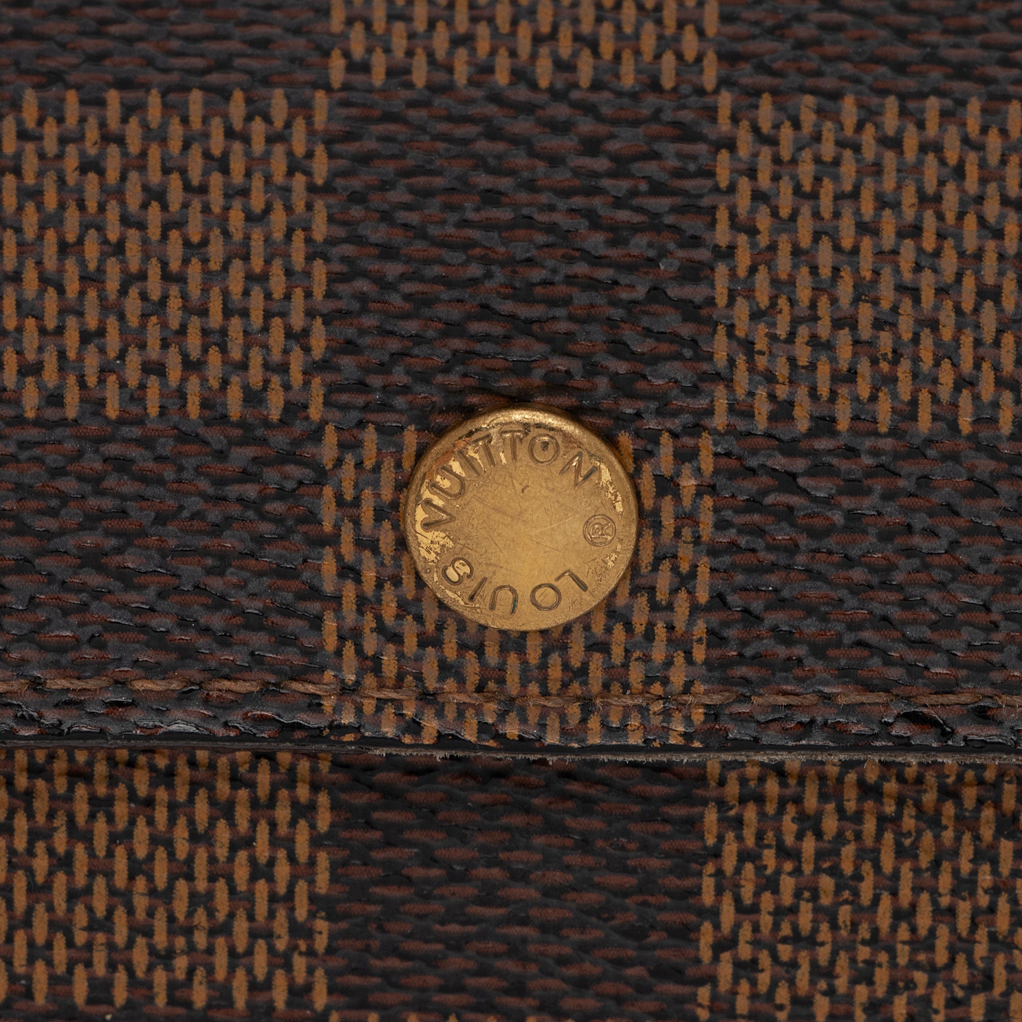 Louis Vuitton Vintage Damier Ebene Sarah Wallet (SHF-sG1xiu) - Image 6