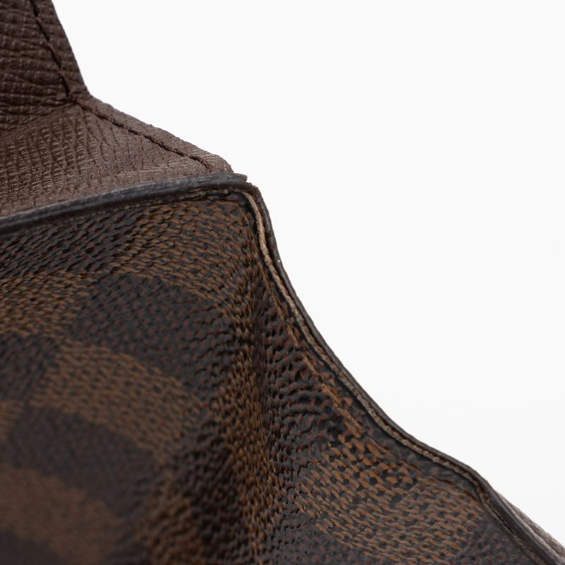 Louis Vuitton Vintage Damier Ebene Sarah Wallet (SHF-sG1xiu) - Image 8