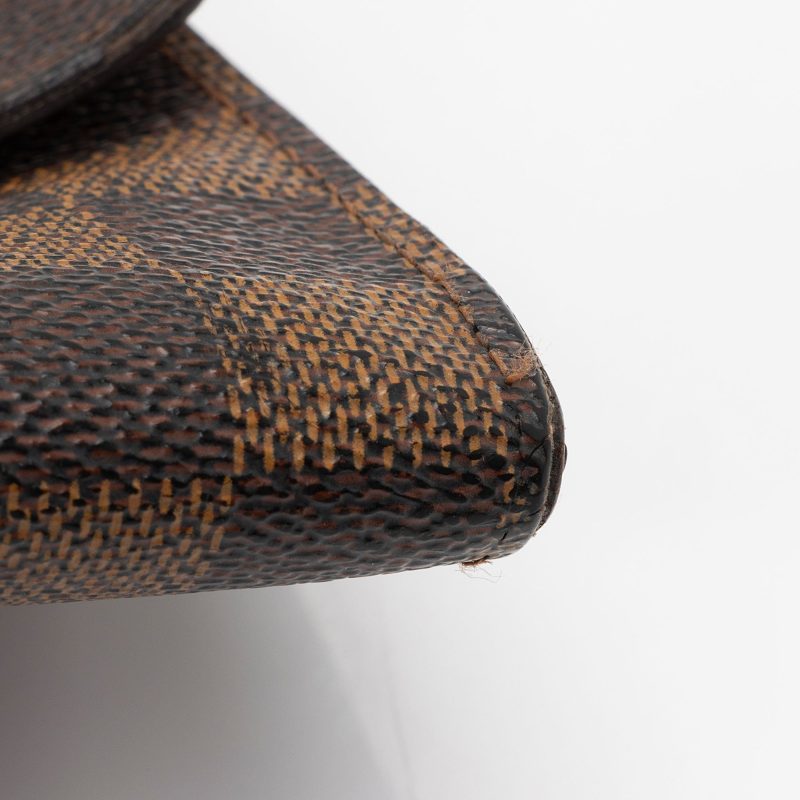 Louis Vuitton Vintage Damier Ebene Sarah Wallet (SHF-sG1xiu) - Image 13