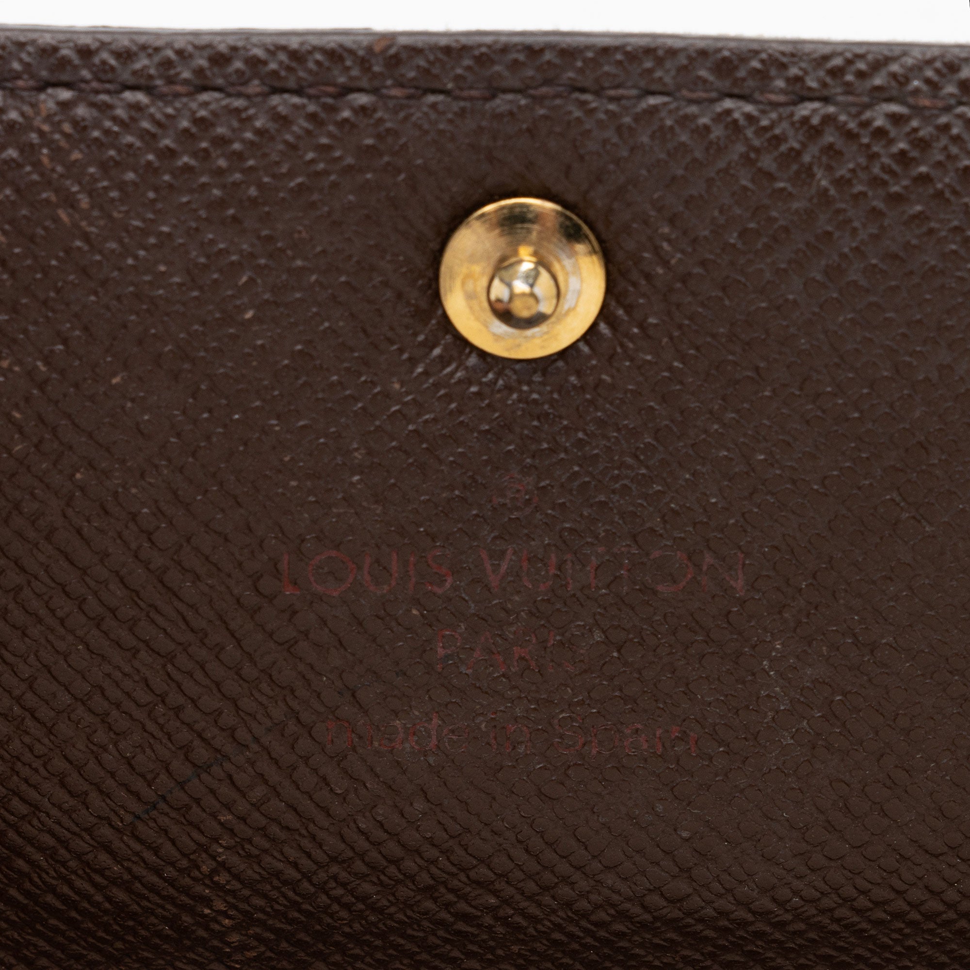 Louis Vuitton Vintage Damier Ebene Sarah Wallet (SHF-sG1xiu) - Image 5