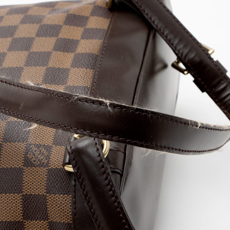 Louis Vuitton Vintage Damier Ebene Soho Backpack (SHF-18379) - Image 11