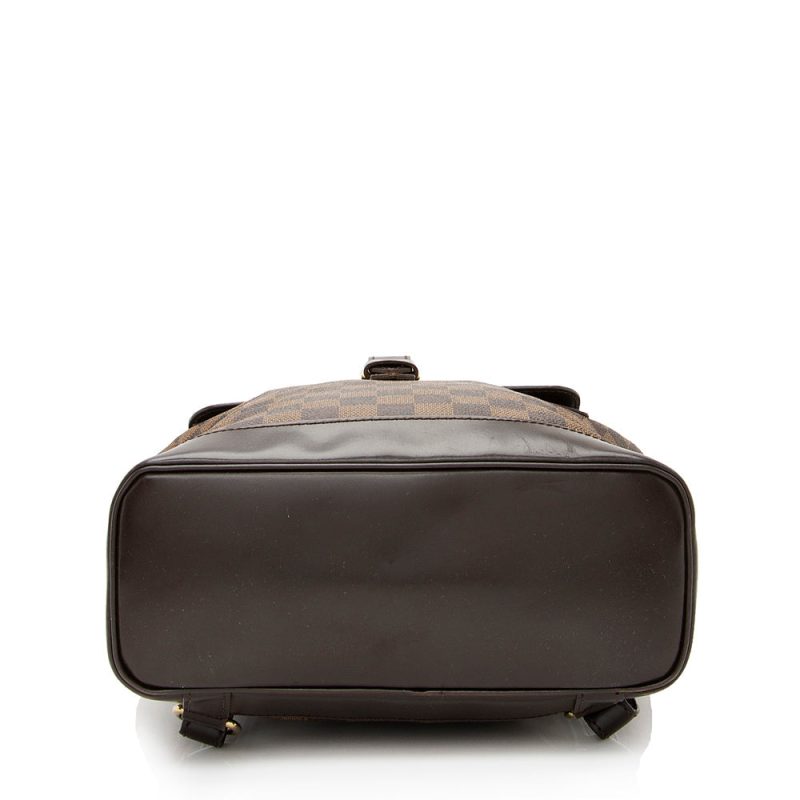 Louis Vuitton Vintage Damier Ebene Soho Backpack (SHF-21029) - Image 3