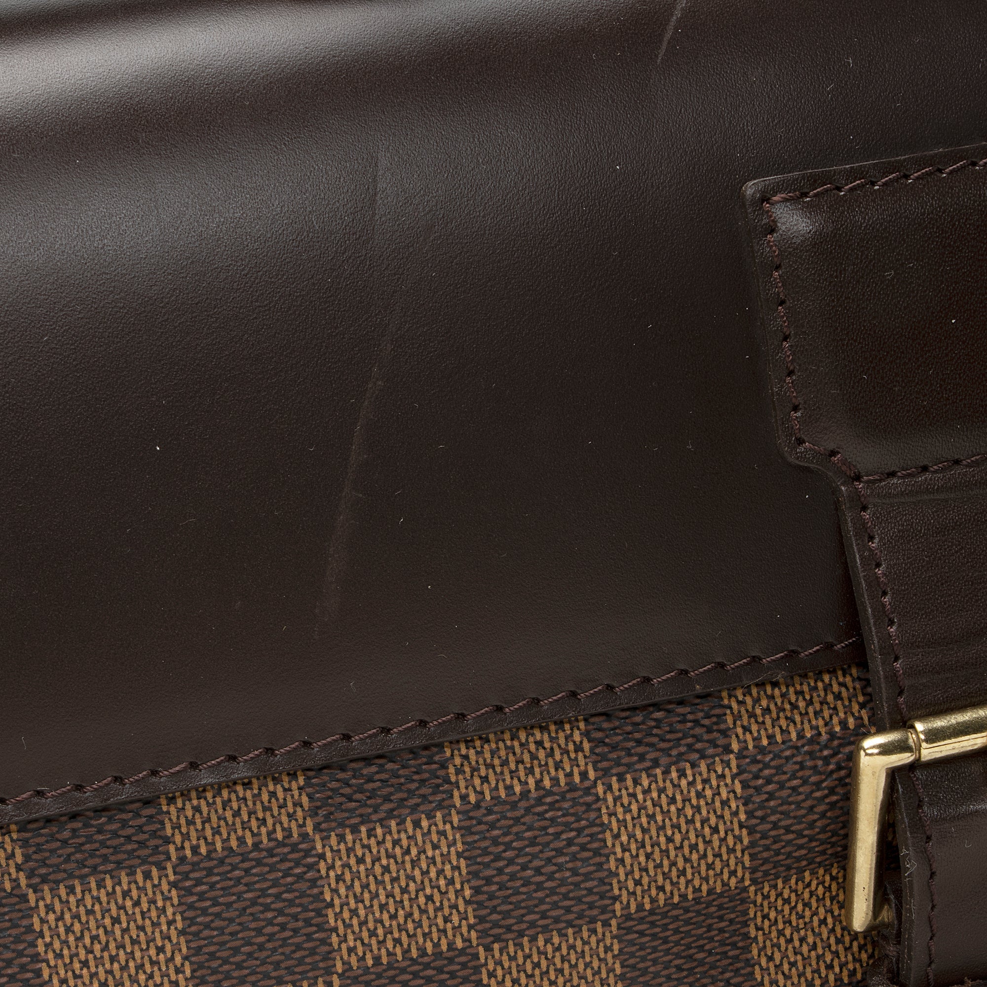 Louis Vuitton Vintage Damier Ebene West End PM Weekender (SHF-22297) - Image 16
