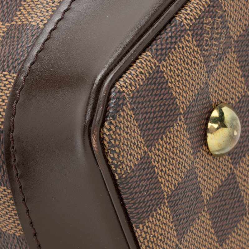 Louis Vuitton Vintage Damier Ebene West End PM Weekender (SHF-22297) - Image 11