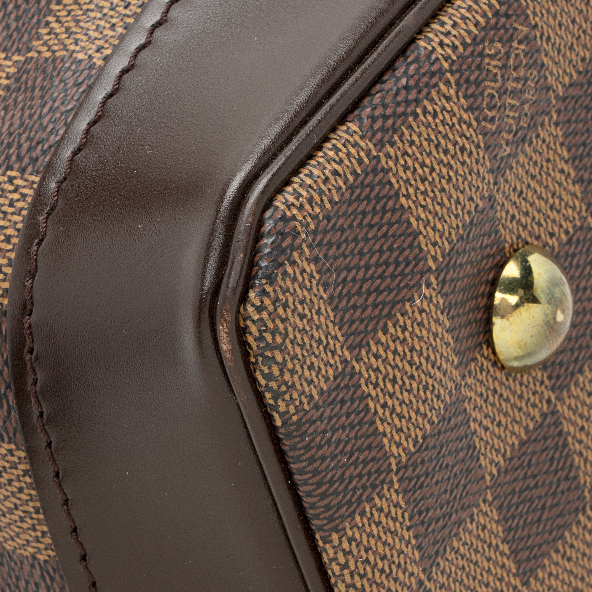 Louis Vuitton Vintage Damier Ebene West End PM Weekender (SHF-22297) - Image 11