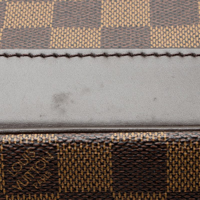 Louis Vuitton Vintage Damier Ebene West End PM Weekender (SHF-22297) - Image 12