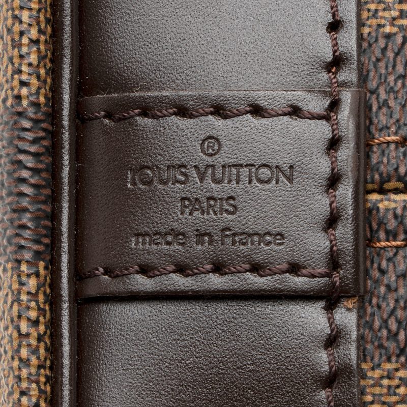 Louis Vuitton Vintage Damier Ebene West End PM Weekender (SHF-22297) - Image 6